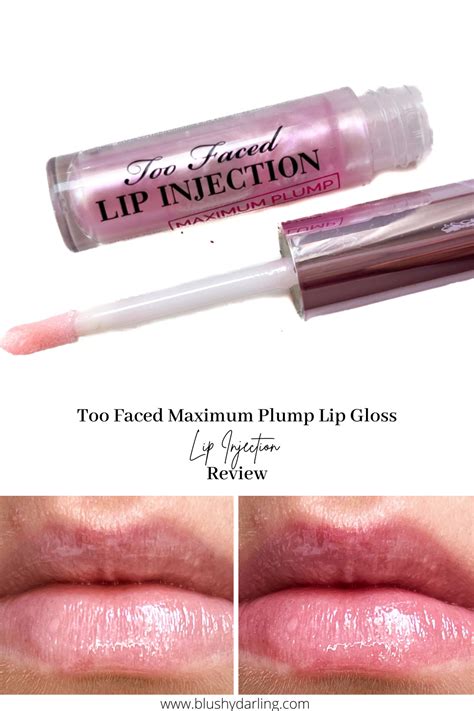 lip injections lip gloss|Too Faced